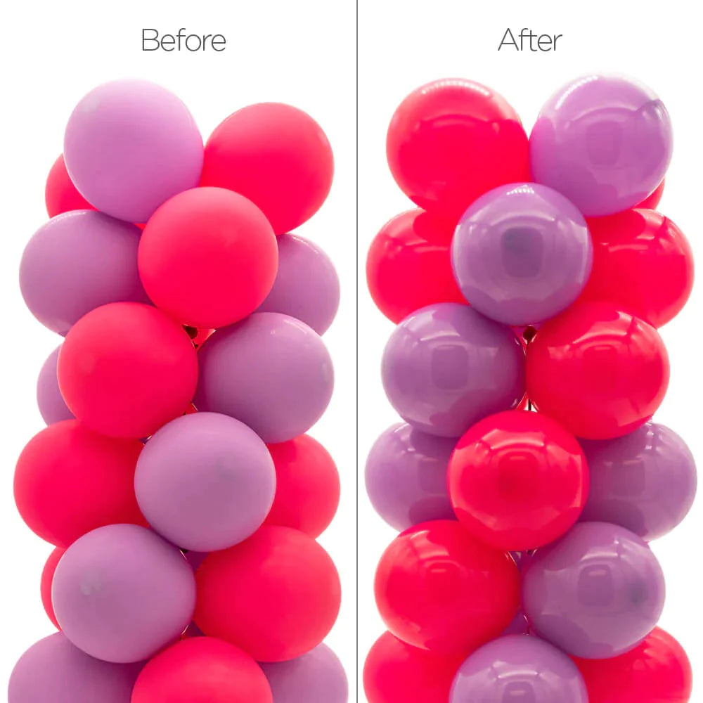 Como aplicar correctamente el brillo para globos balloonshine