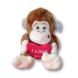 PELUCHE GORILLA - 40 CM - 1 UNID.