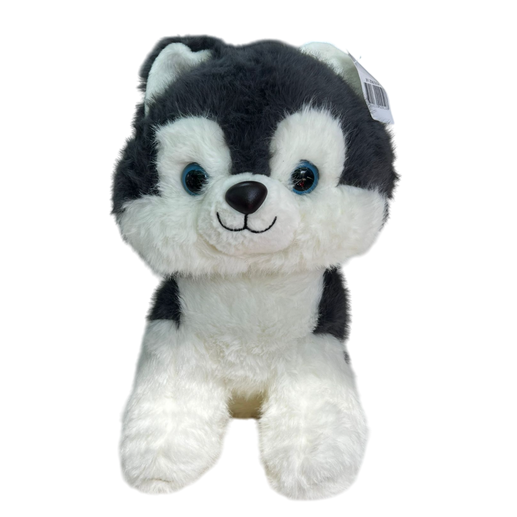 PELUCHE HUSKY - 35 CM - 1 UNID.