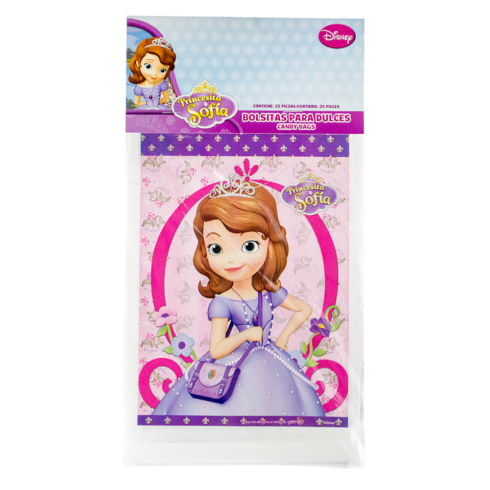 PRINCESA SOFIA BOLSITAS PARA DULCES – Almacen Wonderland